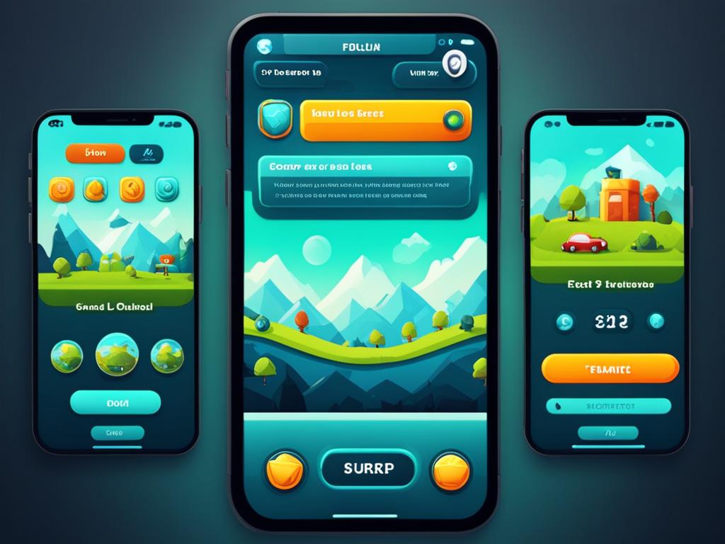 Interfaz de usuario juegos iOS Interfaz de usuario juegos iOS